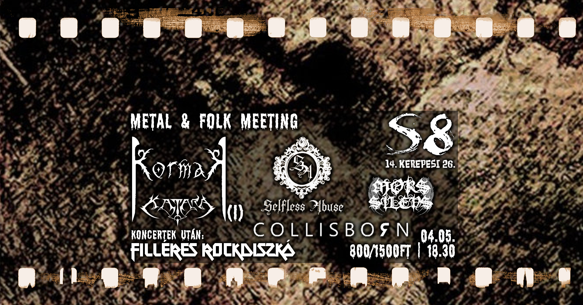 Metal & Folk Meeting - KormaK [I] I Mors Silens I Selfless Abuse I Collisborn I Katara [ARAD]