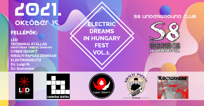 Electric Dreams in Hungary Fest Vol.1.