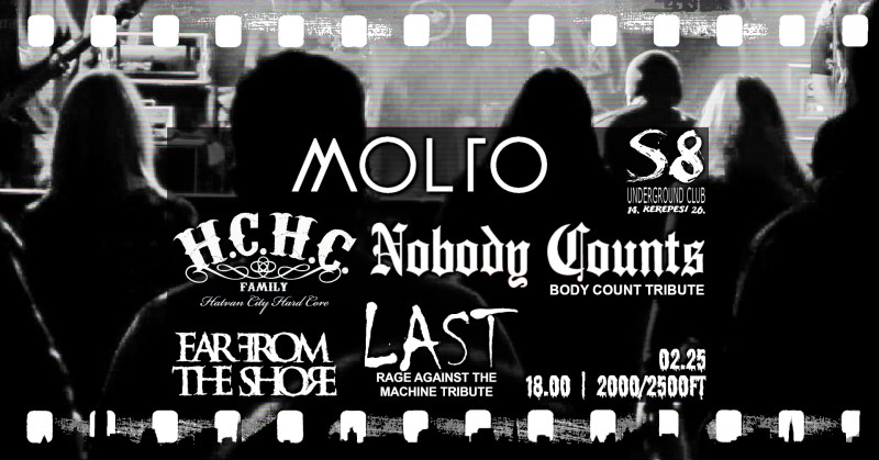 MOLTO | HCHC | Nobody Counts [Body Count Tribute] | LAST [RATM Tribute] | Far From The Shore