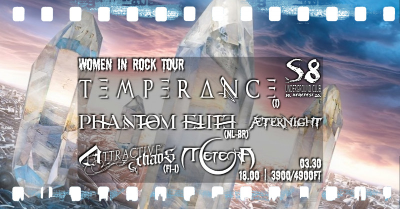 Women In Rock Tour - Temperance | Attractive Chaos | Phantom Elite | Meteora | Æternight