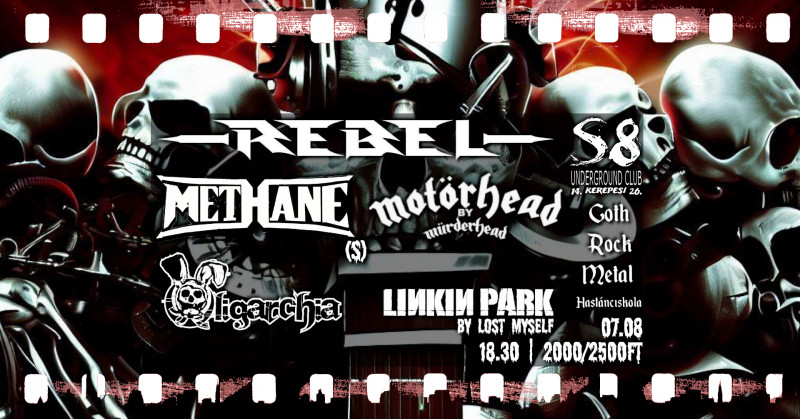 Rebel | Mürderhead - Motörhead Revival | Methane [S] | Oligarchia | Linkin Park by Lost Myself