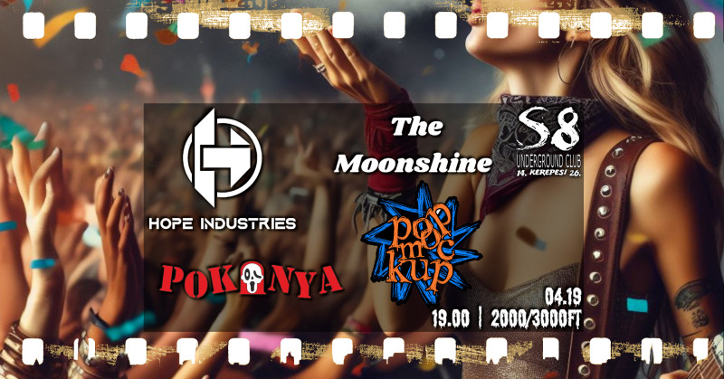 Hope Industries | Pop Mockup | Pokonya | The Moonshine (ex-Kötelező)