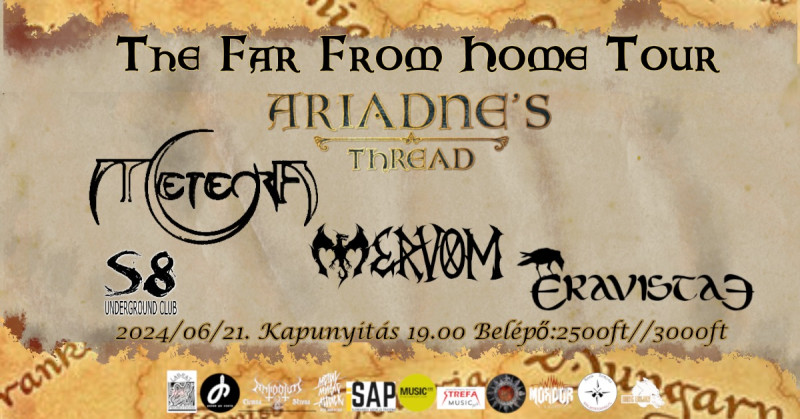Far From Home Tour Ariadne's Thread | Meteora | Mervom | Eravistae