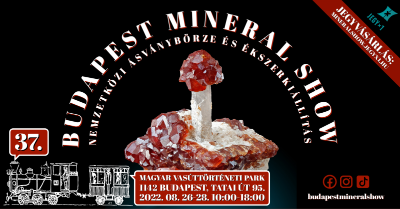 37. Budapest Mineral Show - Szombat