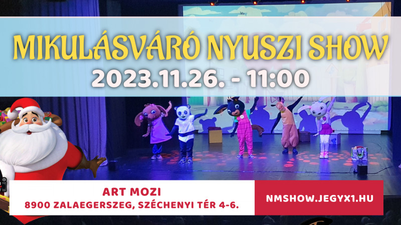 Mikulásváró Nyuszi Show - Zalaegerszeg