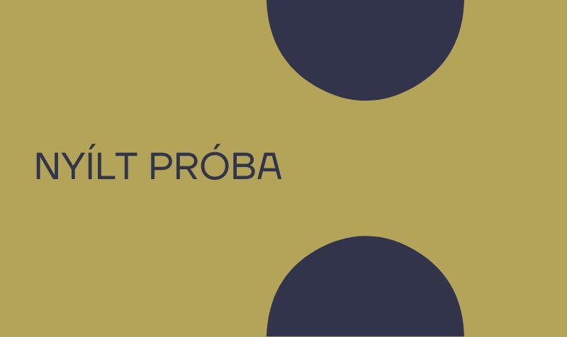 Nyílt próba: