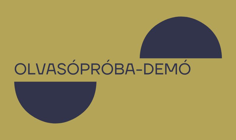 Olvasópróba-demó: