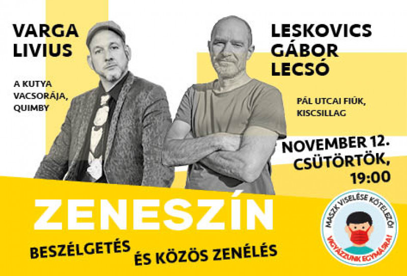 ZENESZÍN - Varga Livius vendége Leskovics Gábor