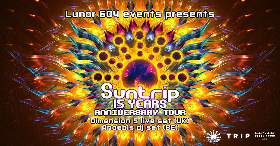 15 years of Suntrip w/ Dimension 5 & DJ Anoebis / Budapest (HUN)