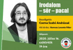 Irodalom - sör - pacal Beszélgetés Cserna Szabó Andrással