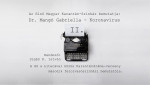 Első Magyar Karantén-színház // Dr. Mangó Gabriella: Koronavírus
