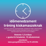 Időmenedzsment tréning kiskamaszoknak
