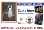 Fotótörténeti bemutató Zalka Imre vándor fotográfussal