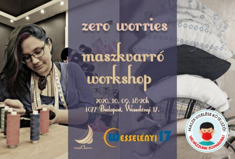Zero Worries - Maszkvarró workshop