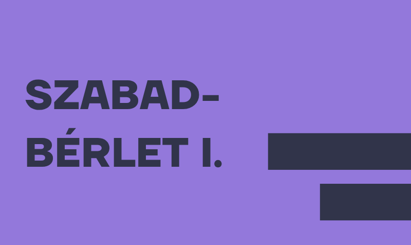 Szabadbérlet 26/27 I. kategória